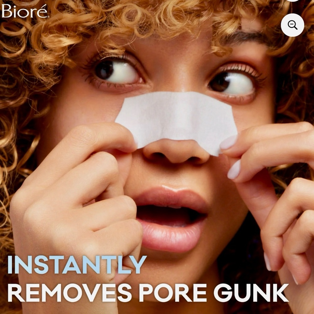 Bioré Deep Cleansing ONE (1) Pore Nose Strip, Original, Blackhead Remover